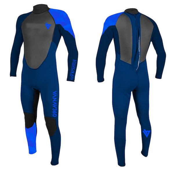 Kids SESSION Backzip wetsuit 4/3