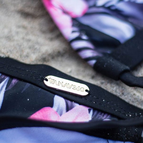 Floral Bikini set (Black)