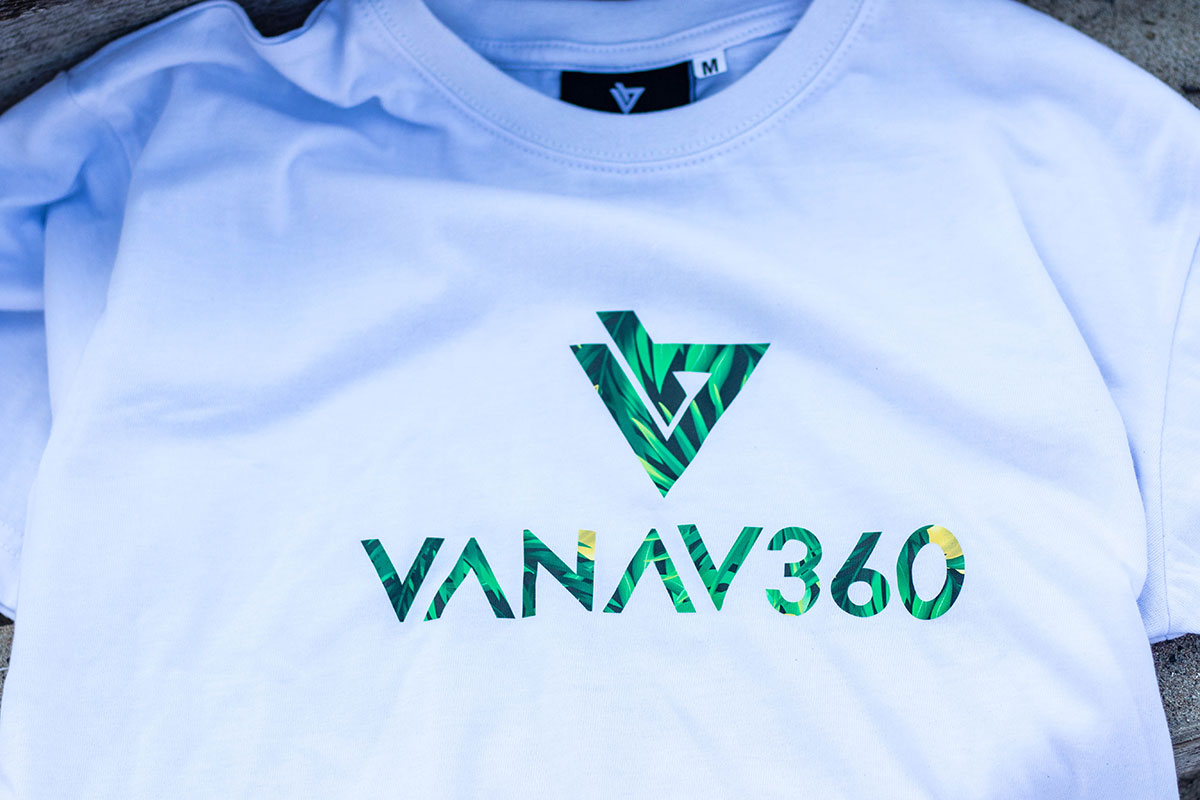 T-shirt Green Tropical