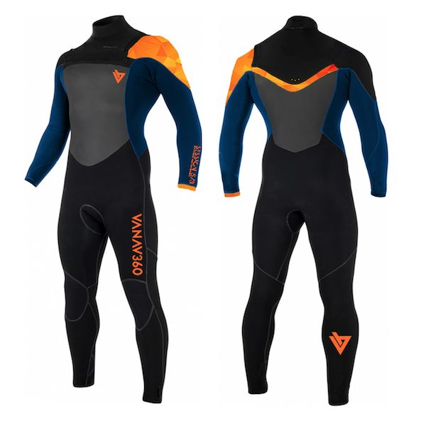 SESSION front zip wetsuit 5/3