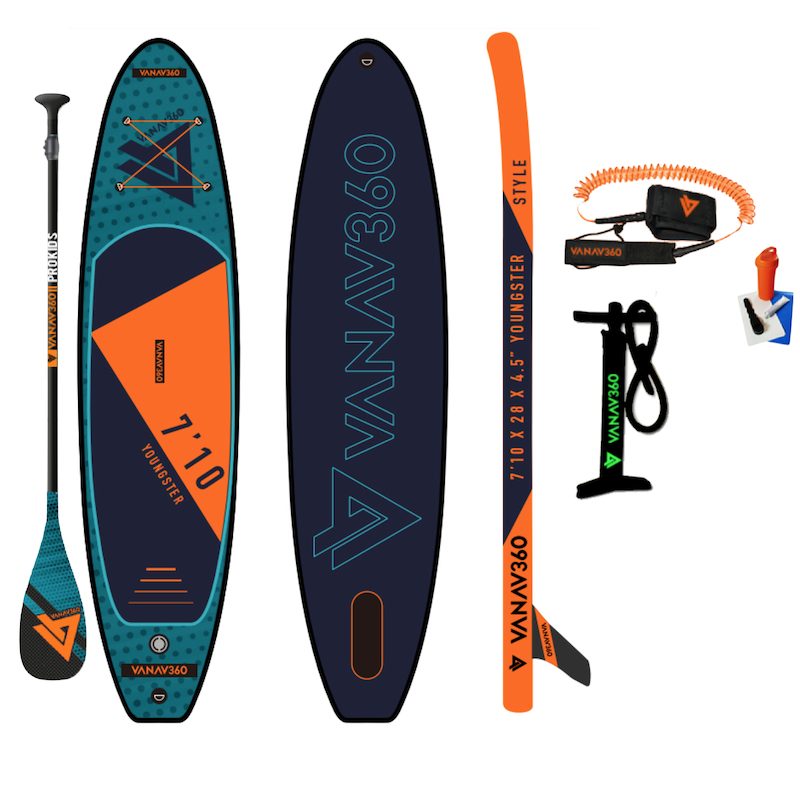 VANAV360 Youngster Style 7'10 Inflatable SUP