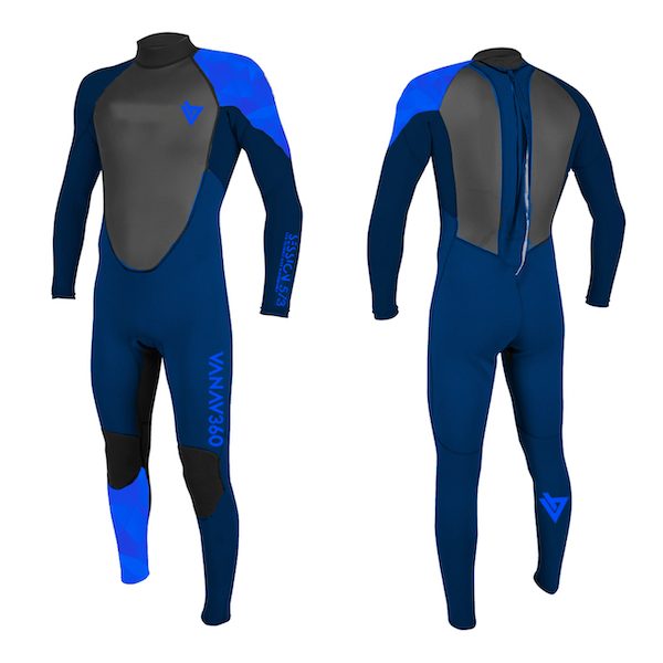 SESSION Men Backzip wetsuit 5/3