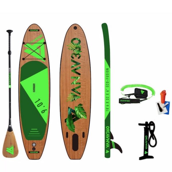 VANAV360 ECO-Fusion 10'6 Inflatable SUP + Carbon Paddle