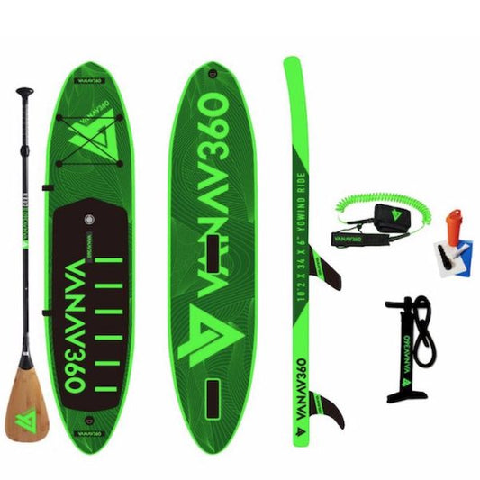 VANAV360 YoWind Ride 10'2 Inflatable SUP + Carbon Paddle