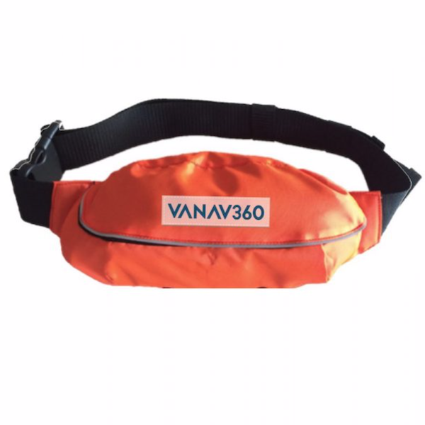 Inflatable lifejacket belt